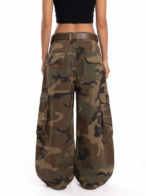 Camo Multi-Pocket Cargo Pant