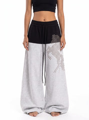 Rivet Horse Crescent-Cut Sweatpant