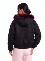Mountain Craving Thickened Fur Jacket - Bloody Fur Edition