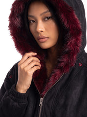 Mountain Craving Thickened Fur Jacket - Bloody Fur Edition