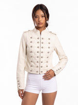Imperial Studded Cropped Jacket