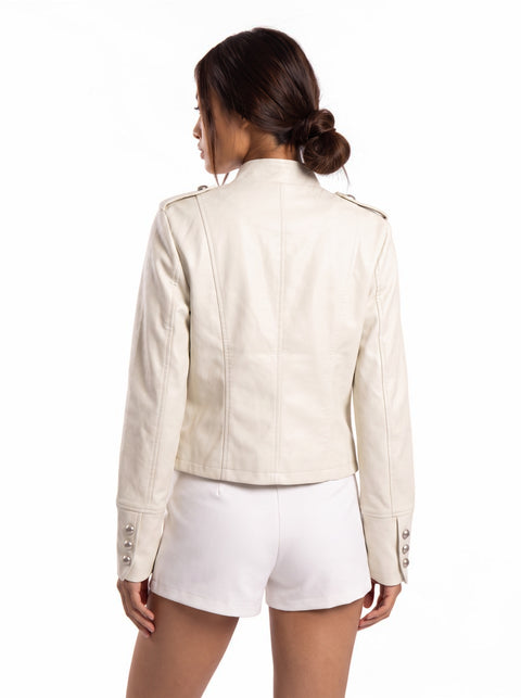 Imperial Studded Cropped Jacket