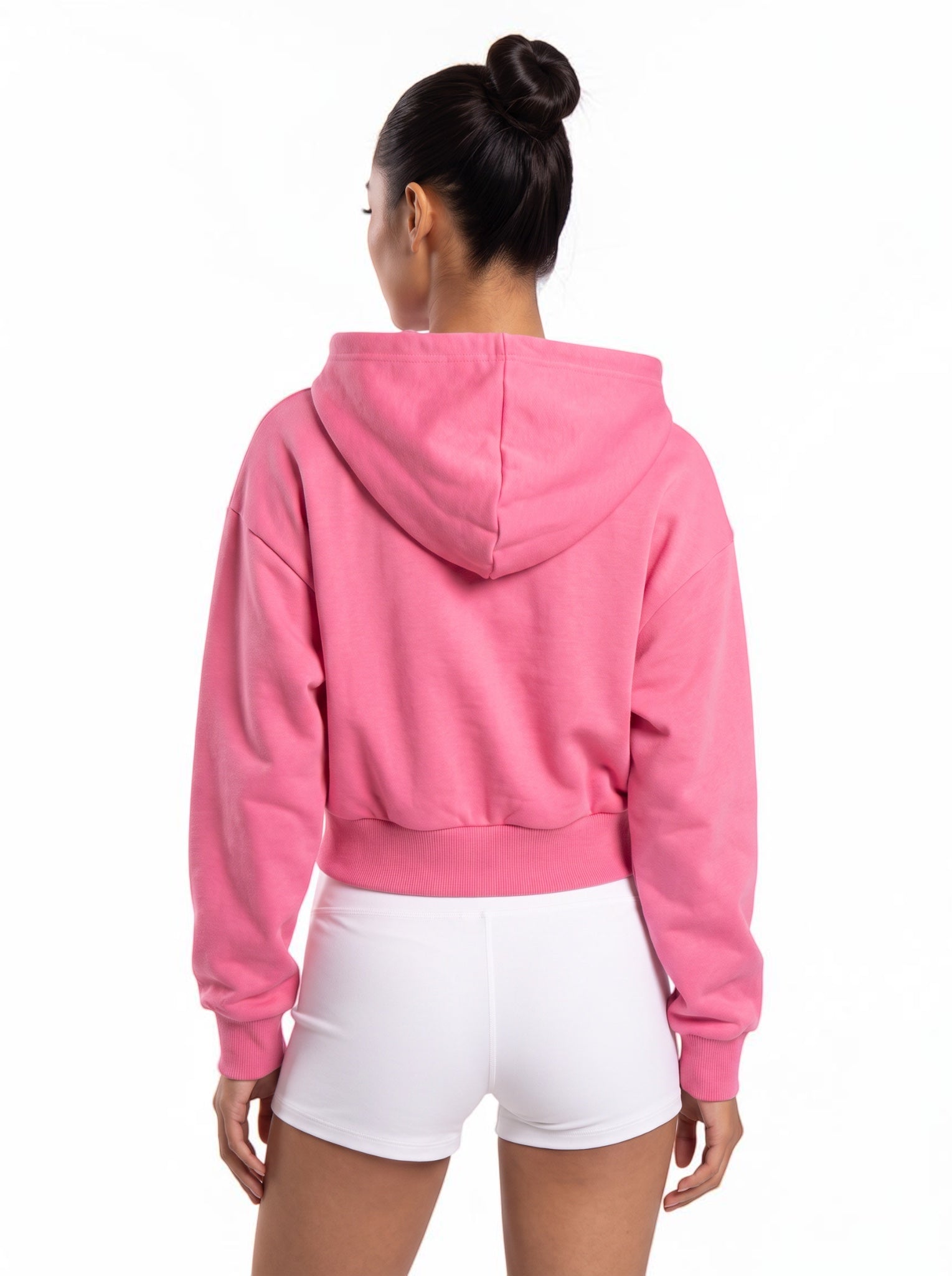 Regalia Military-Trim Cropped Hoodie