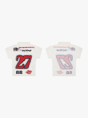 [25SS NEW ARRIVAL] GKIKZ RETRO SPICY RACING TEES