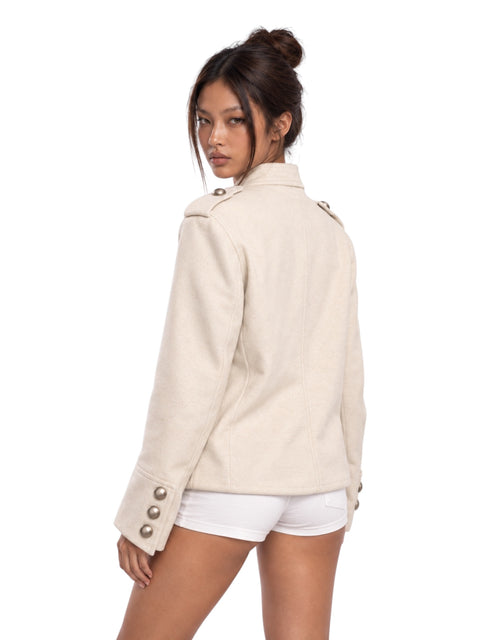 Imperial Studded Cropped Jacket