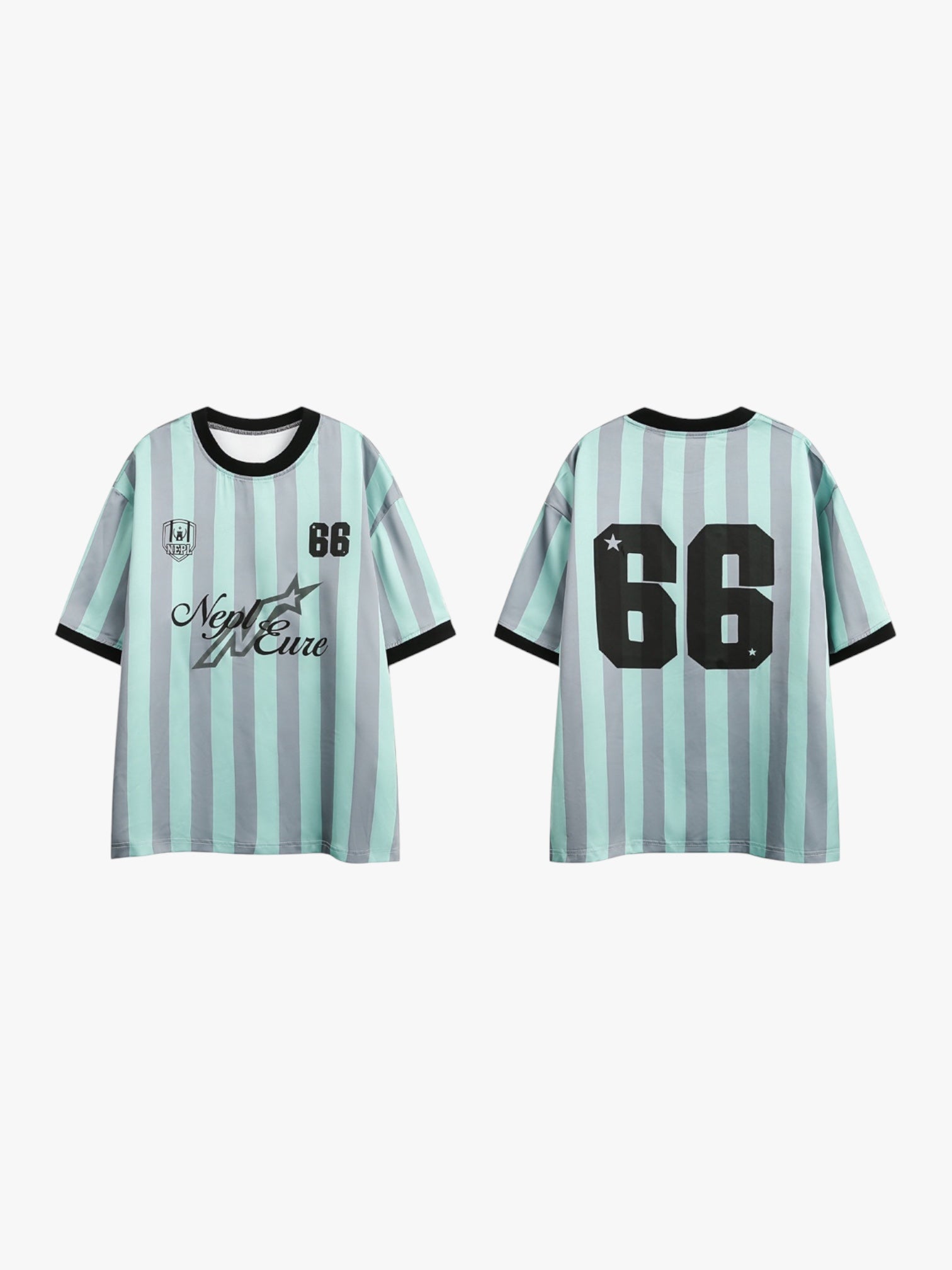 Retro Contrast 66 Stripes Jersey