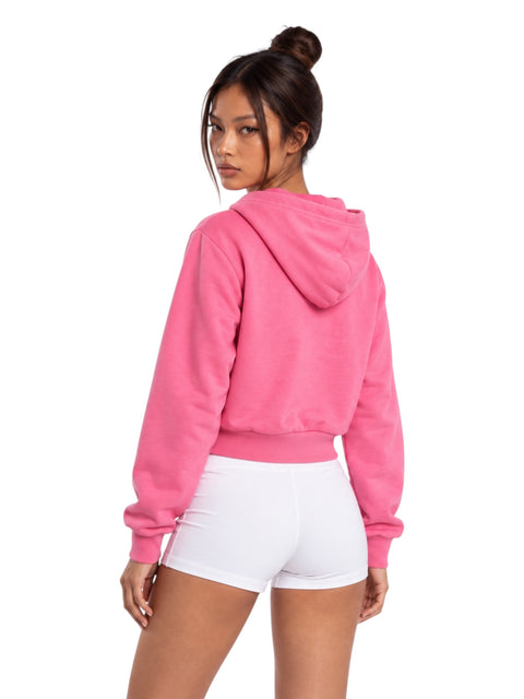 Regalia Military-Trim Cropped Hoodie