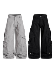 GKIKZ MID-RISE SCIMITAR PANTS