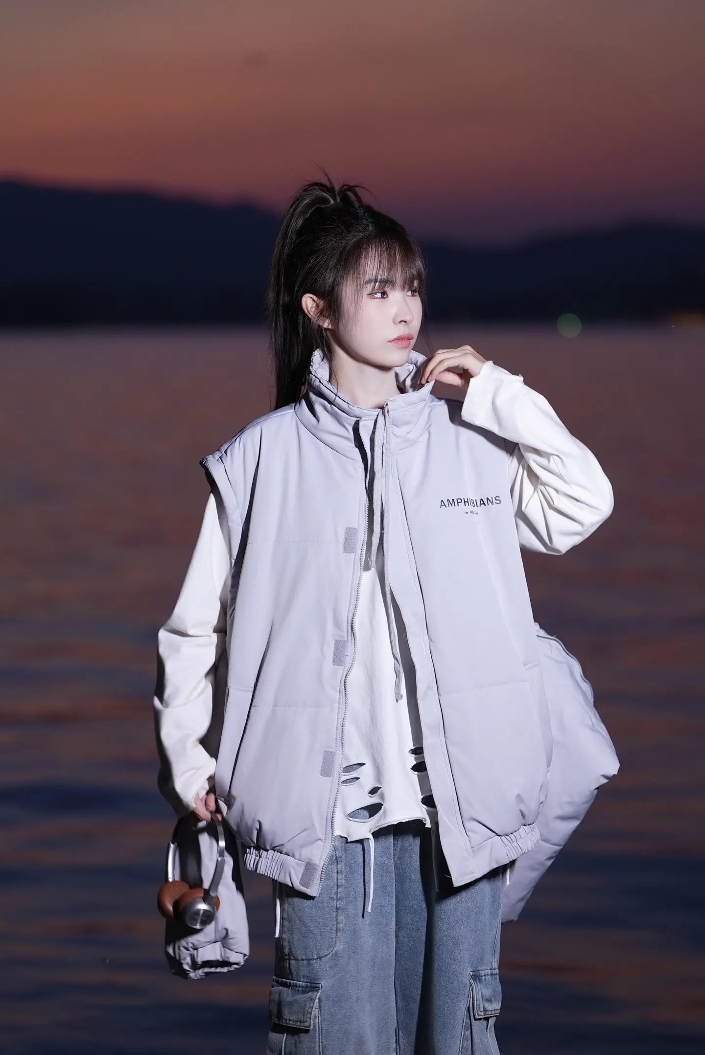 [Winter Restock] Sleeve or Sleeveless Detachable Puffer Jacket