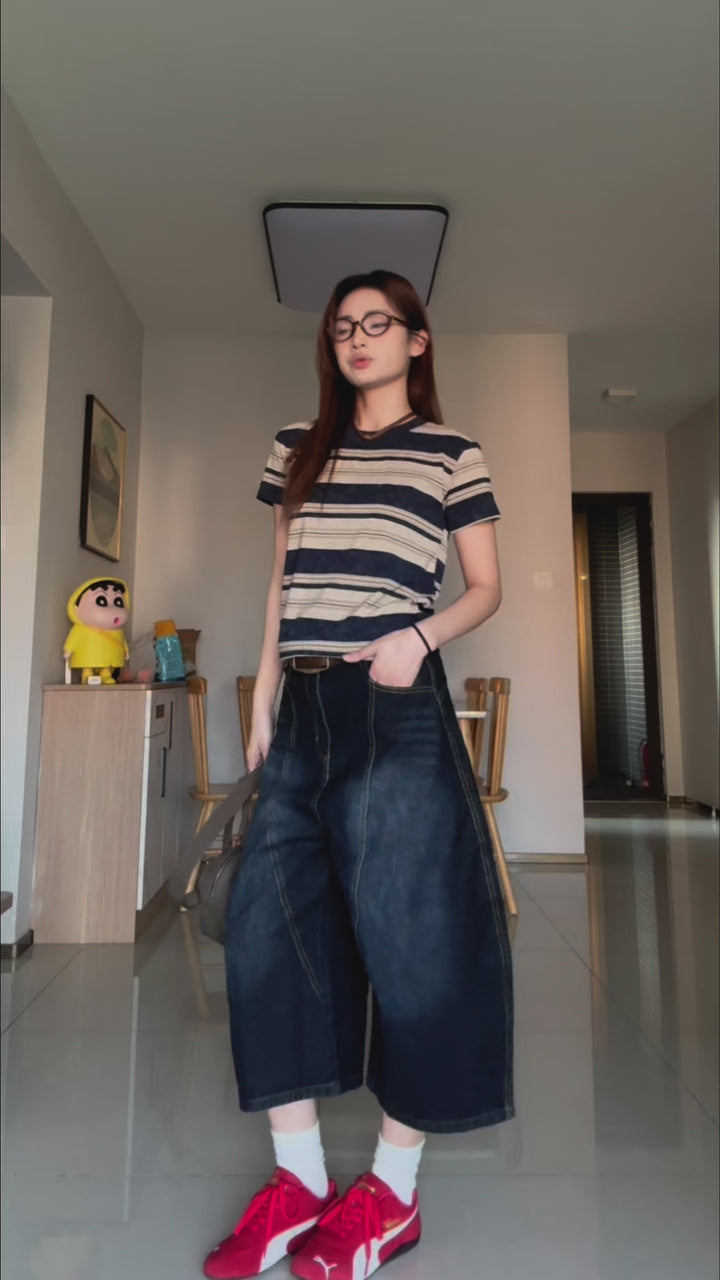 GKIKZ ULTRA-COOL WIDE-LEG JORTS