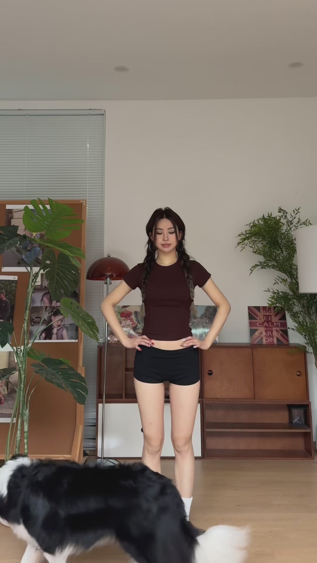 GKIKZ DROOPING CAMOUFLAGE MULTI-POCKET PANT