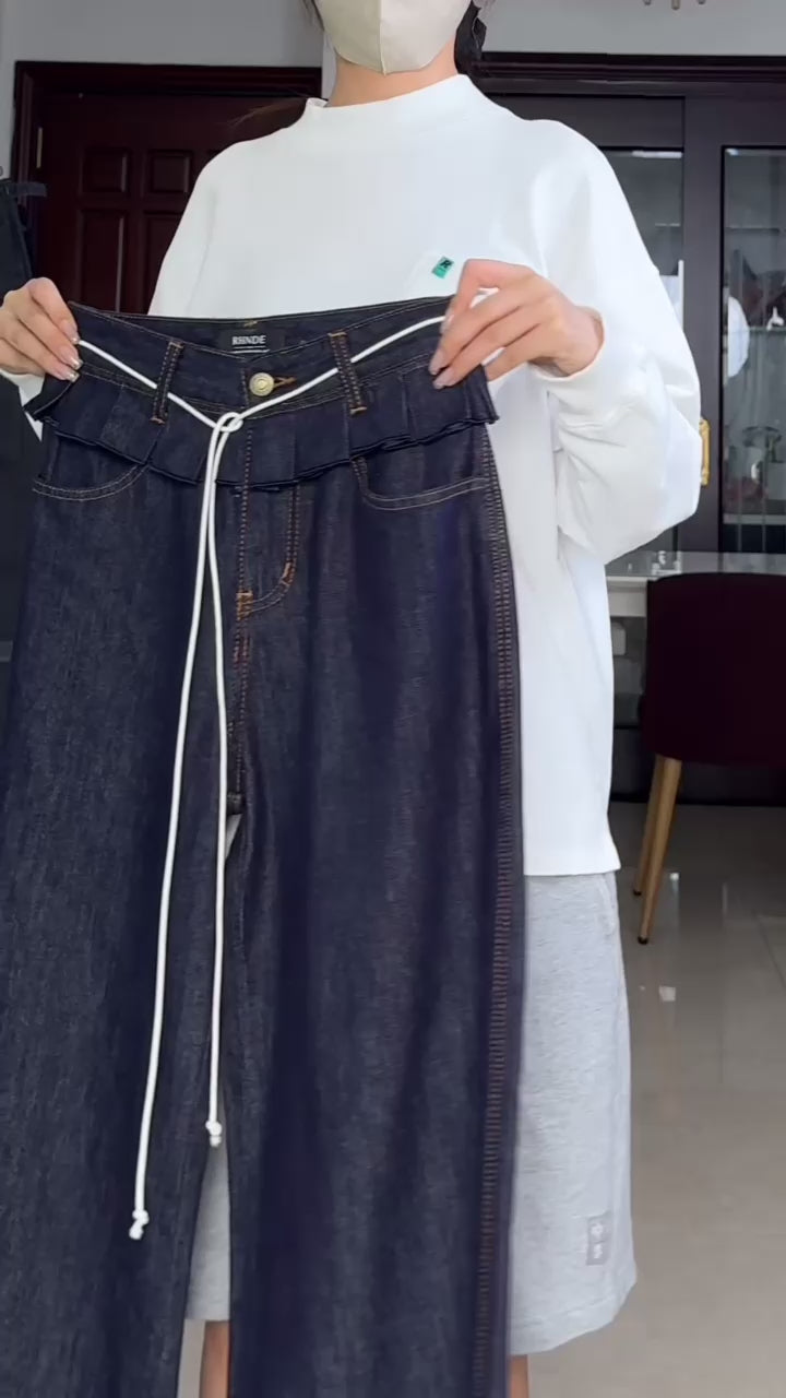 GKIKZ TWITCH SKIRT BAGGY SCIMITAR JEANS