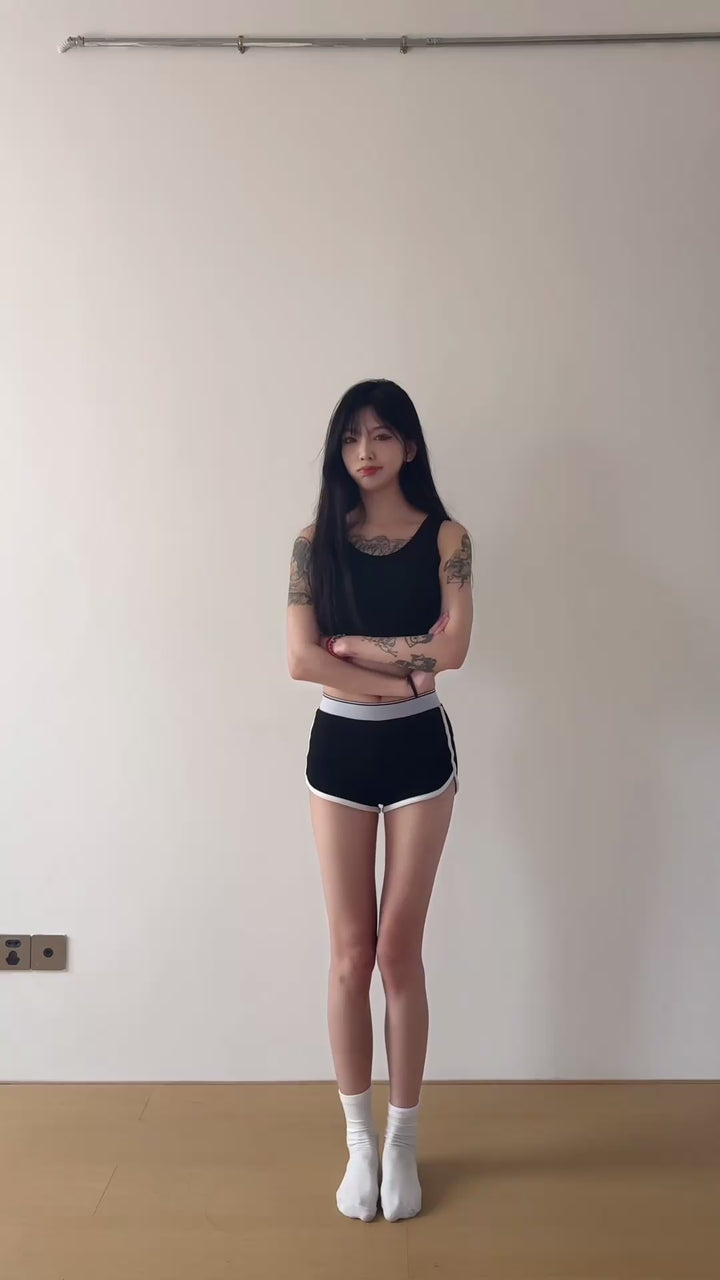 GKIKZ FAKE TWO-PIECE LONG SLEEVES T-SHIRT