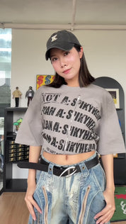 GKIKZ VINTAGE PATCHWORK GRUNGE DENIM PANTS