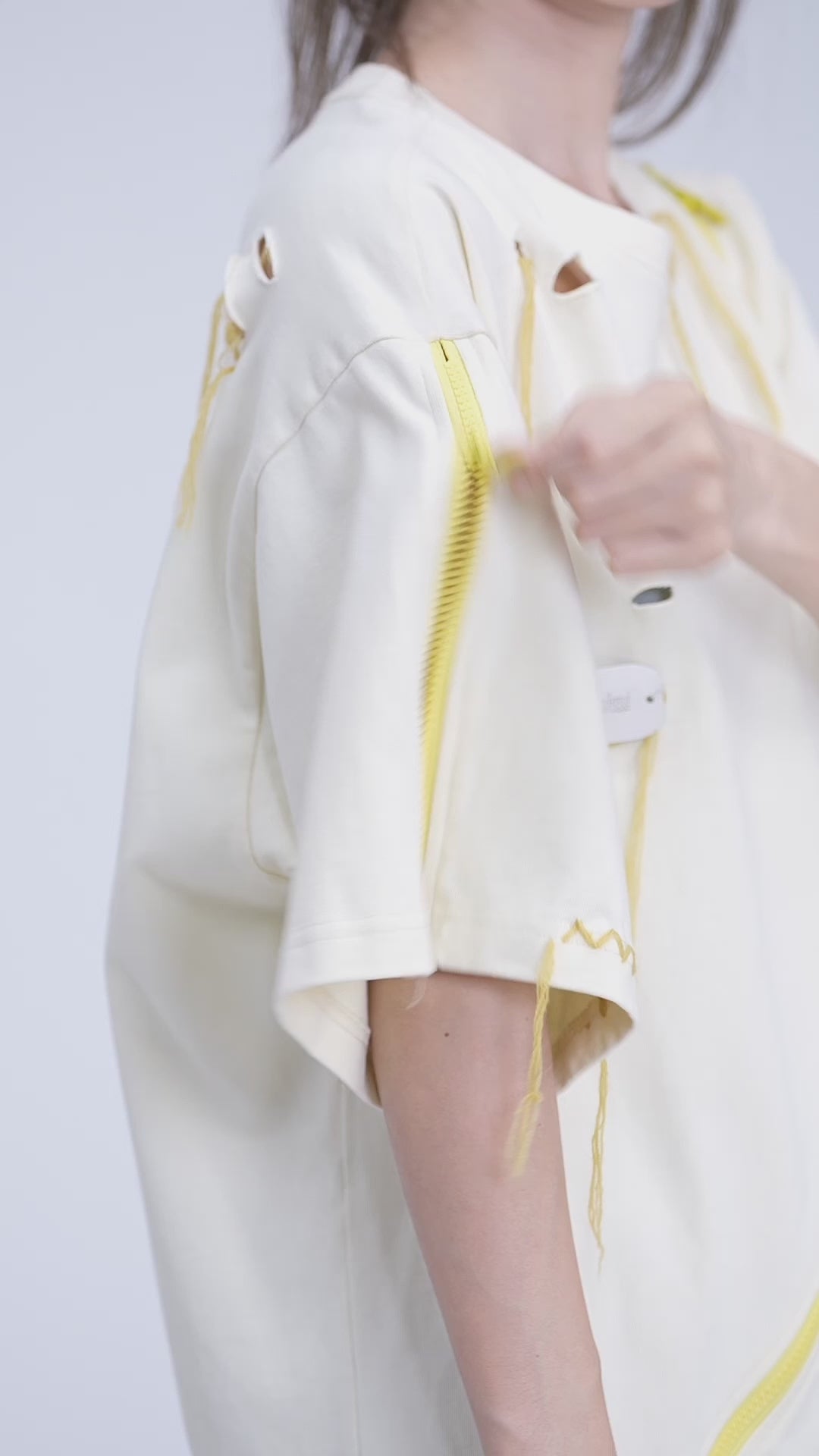 360° Zippable Oversized Tees