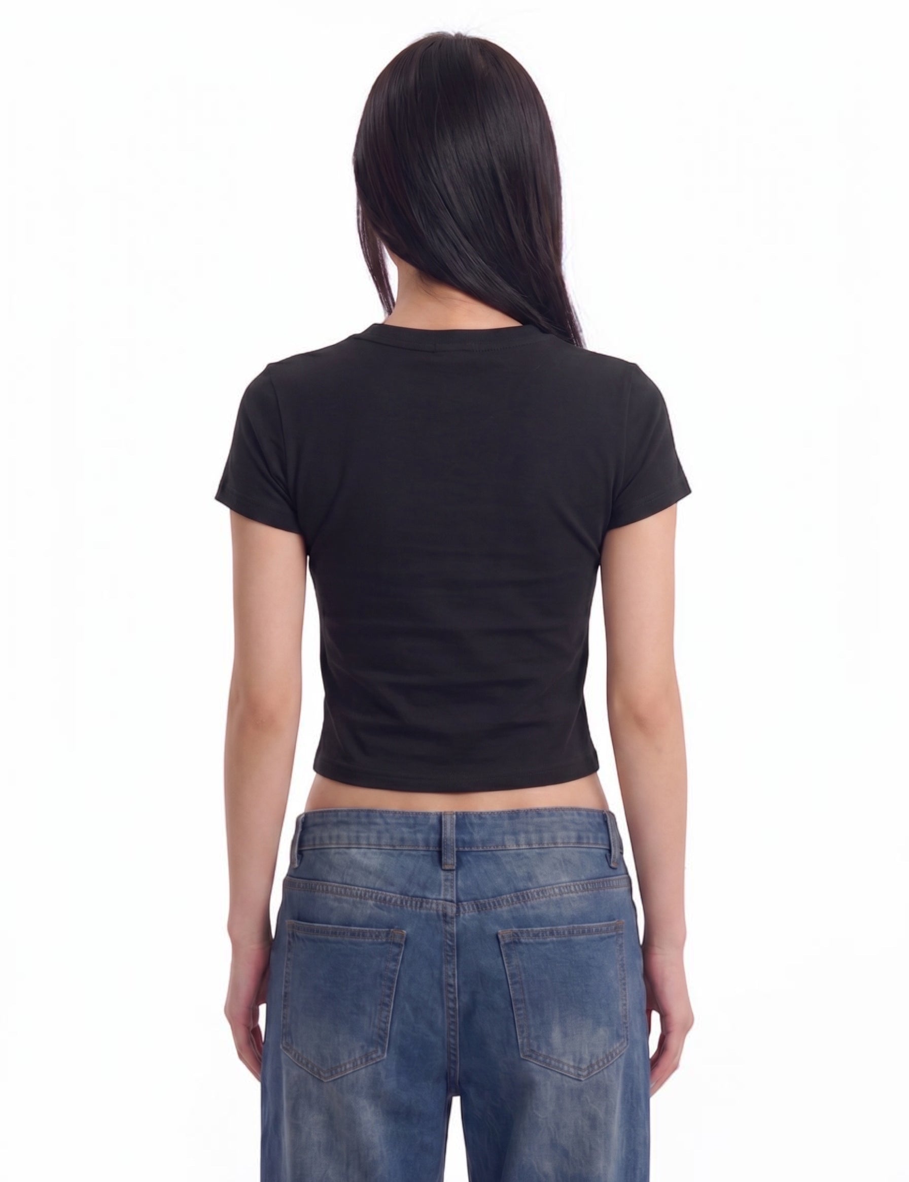 Don't Like You slogan graphic cotton tee — women's streetwear