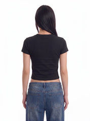 Don't Like You slogan graphic cotton tee — women's streetwear