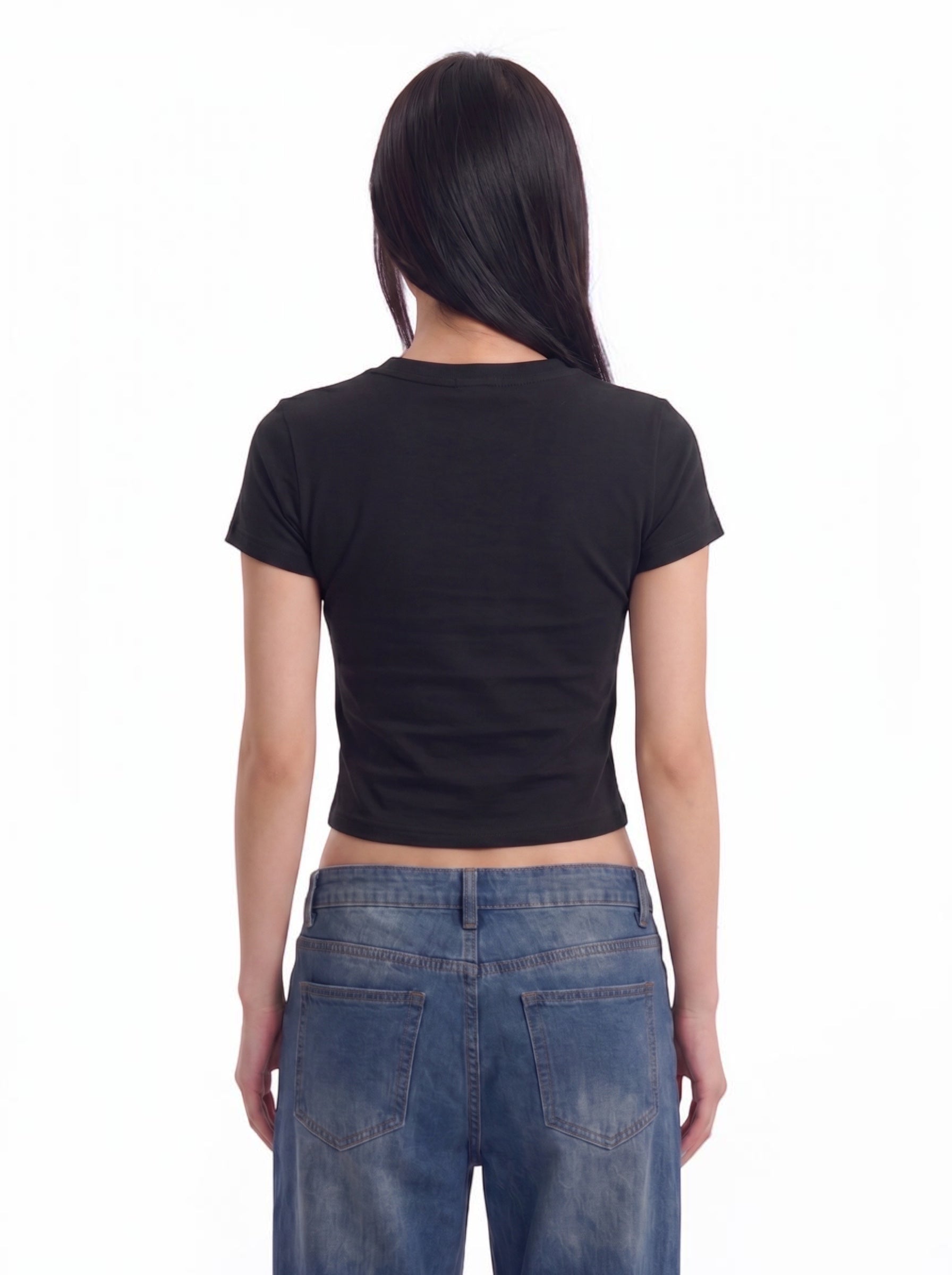 Don't Like You slogan graphic cotton tee — women's streetwear