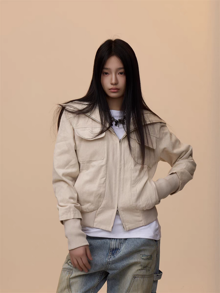 [VALENTINE SPECIAL] GKIKZ CORDUROY UTILITY JACKET