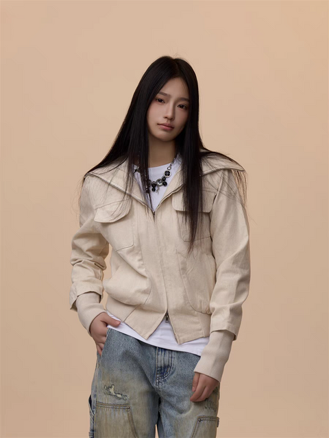 [VALENTINE SPECIAL] GKIKZ CORDUROY UTILITY JACKET