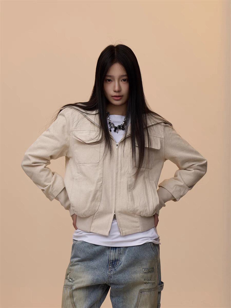 [VALENTINE SPECIAL] GKIKZ CORDUROY UTILITY JACKET