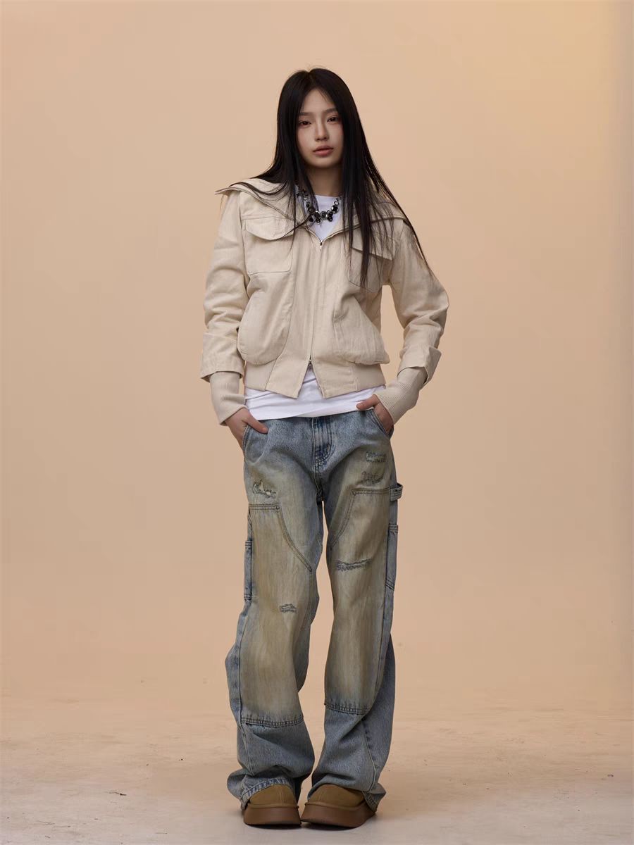 [VALENTINE SPECIAL] GKIKZ CORDUROY UTILITY JACKET