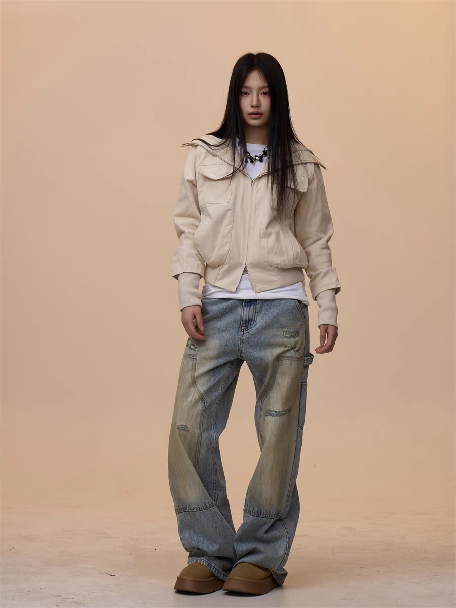 [VALENTINE SPECIAL] GKIKZ CORDUROY UTILITY JACKET