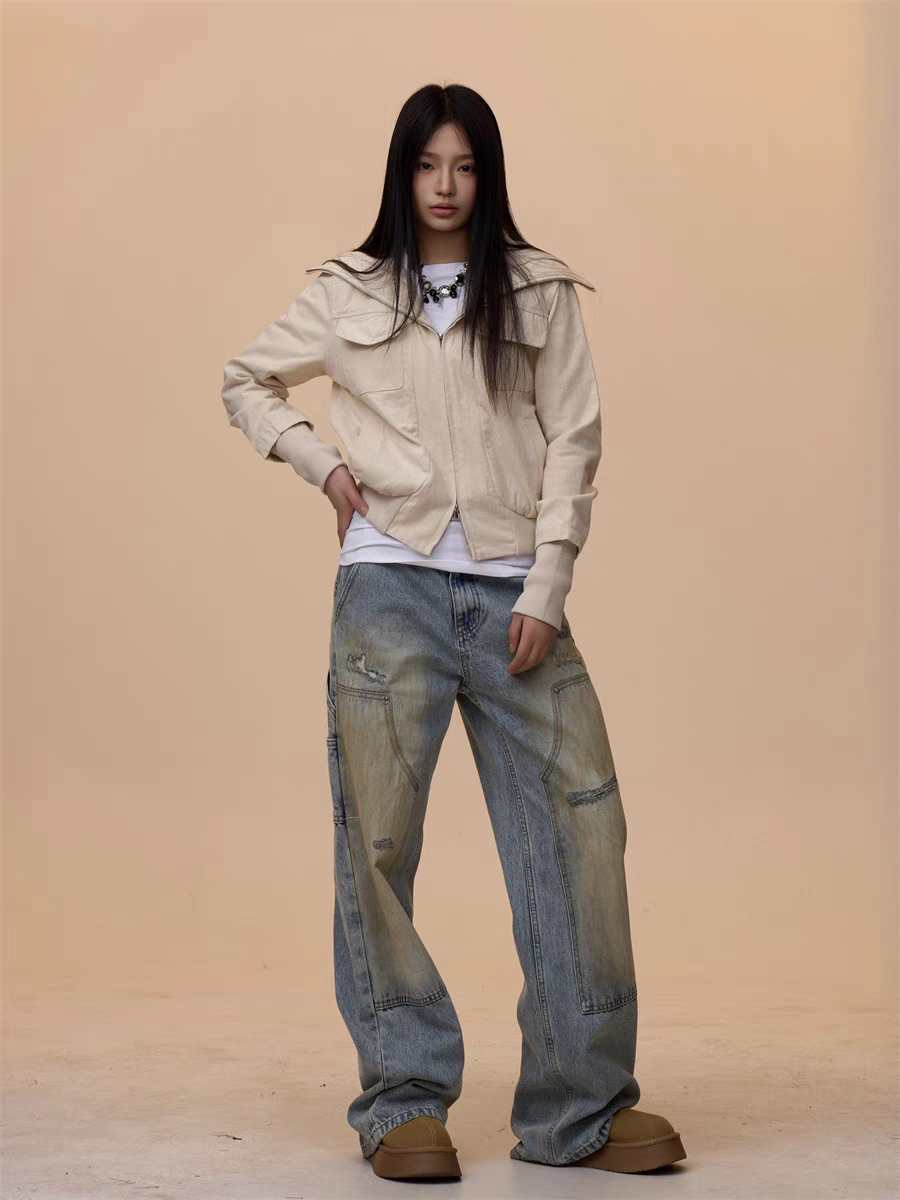 [VALENTINE SPECIAL] GKIKZ CORDUROY UTILITY JACKET