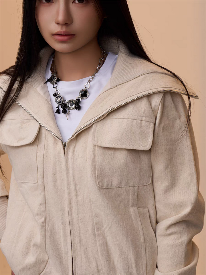 [VALENTINE SPECIAL] GKIKZ CORDUROY UTILITY JACKET