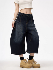 [25SS NEW ARRIVAL] GKIKZ ULTRA-COOL WIDE-LEG JORTS