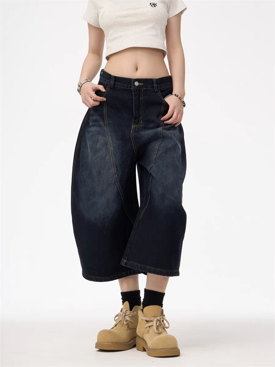 GKIKZ ULTRA-COOL WIDE-LEG JORTS