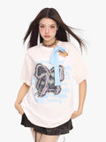 GKIKZ VINTAGE BOW ATTACHMENT TEES