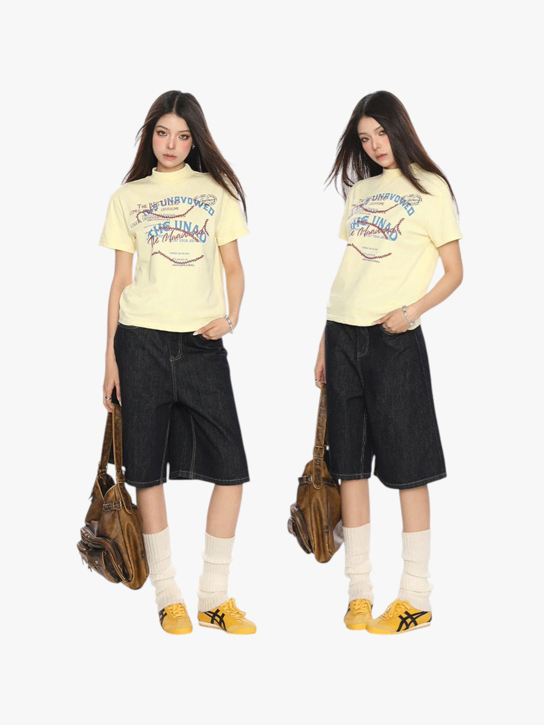 GKIKZ GIBBERISH GRAPHIC PRINTED TEES