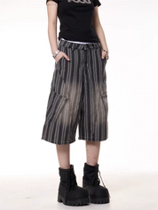 GKIKZ FADE OUT STREETSTRIPE CARGO JORTS