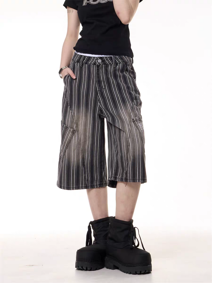 GKIKZ FADE OUT STREETSTRIPE CARGO JORTS