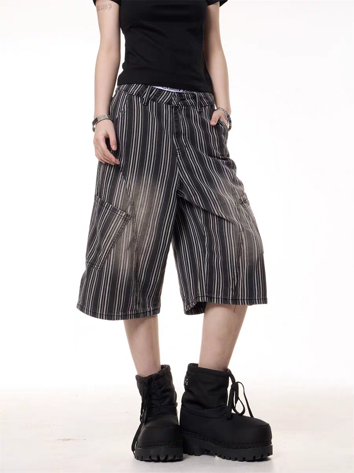 GKIKZ FADE OUT STREETSTRIPE CARGO JORTS
