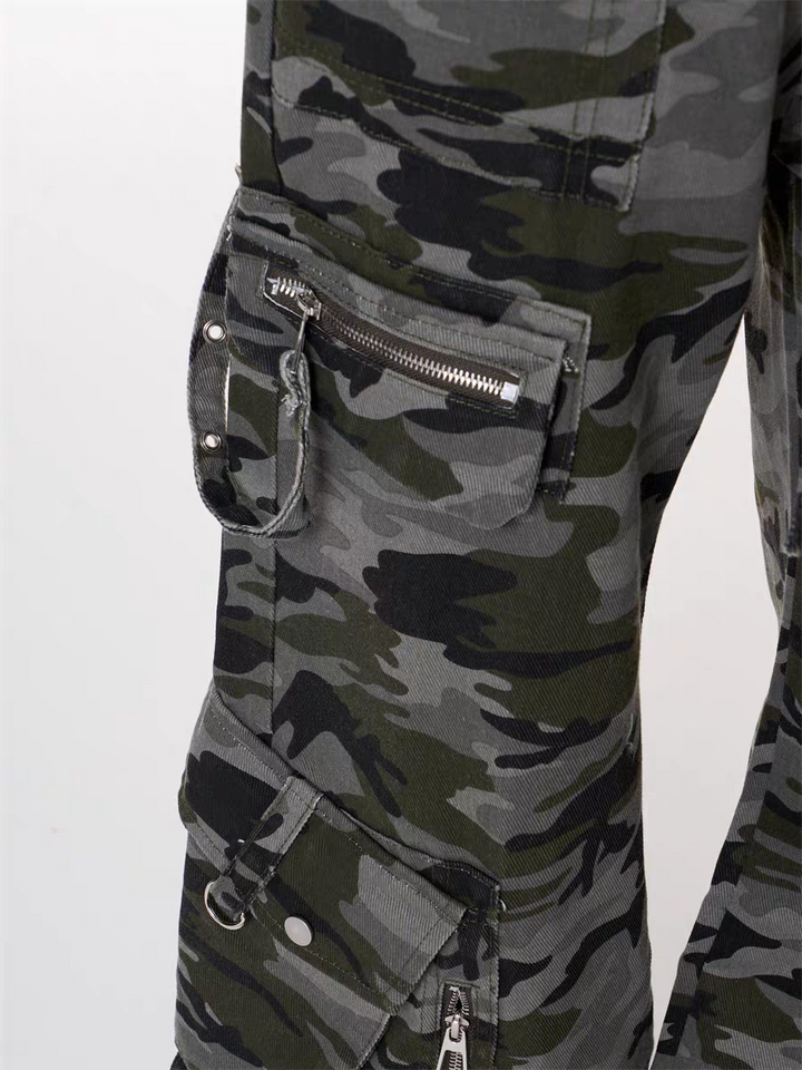 GKIKZ URBAN CHAOS CAMOUFLAGE CARGO PANTS