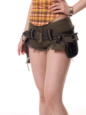 GKIKZ BULLETPROOF UTILITY MINI CARGO SHORTS
