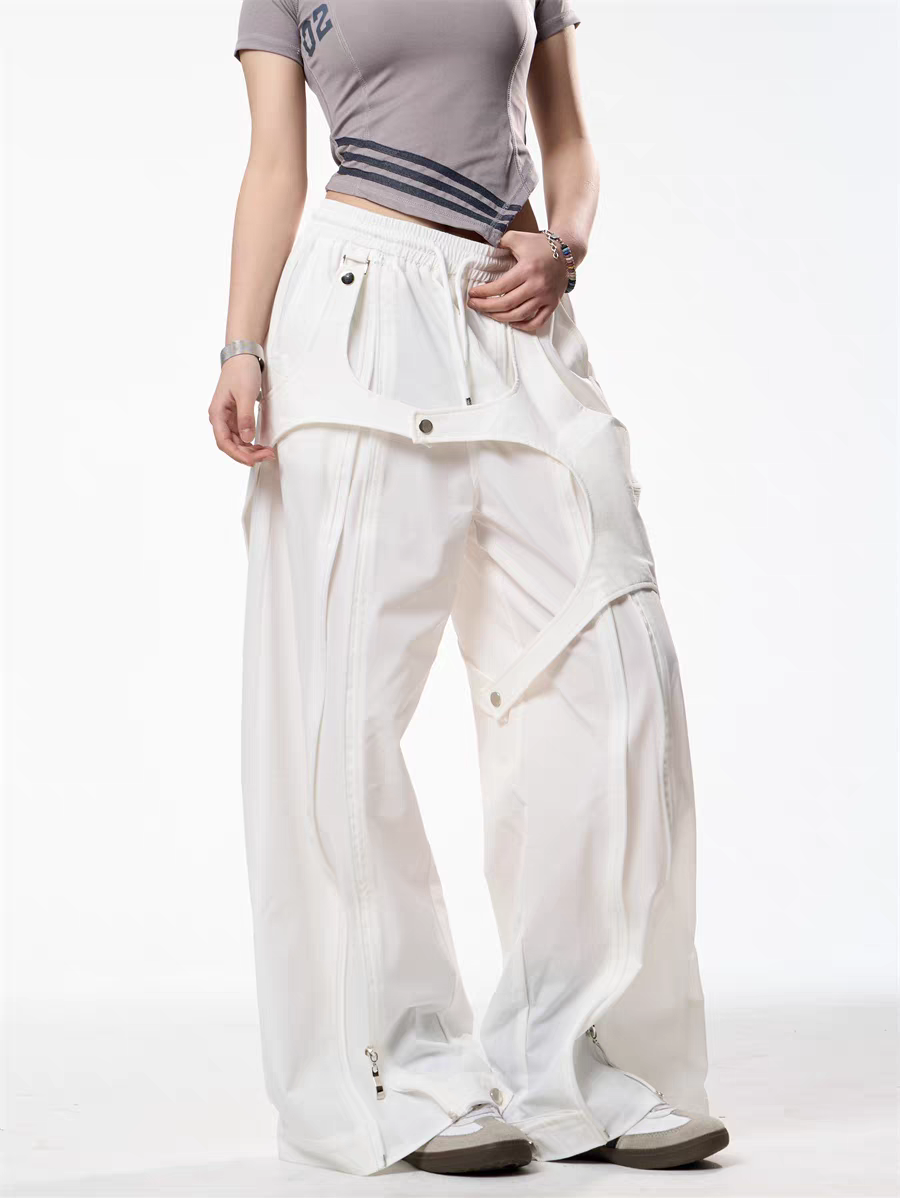 GKIKZ GHOST MODE HARNESS LOOSE PANTS
