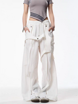 GKIKZ GHOST MODE HARNESS LOOSE PANTS