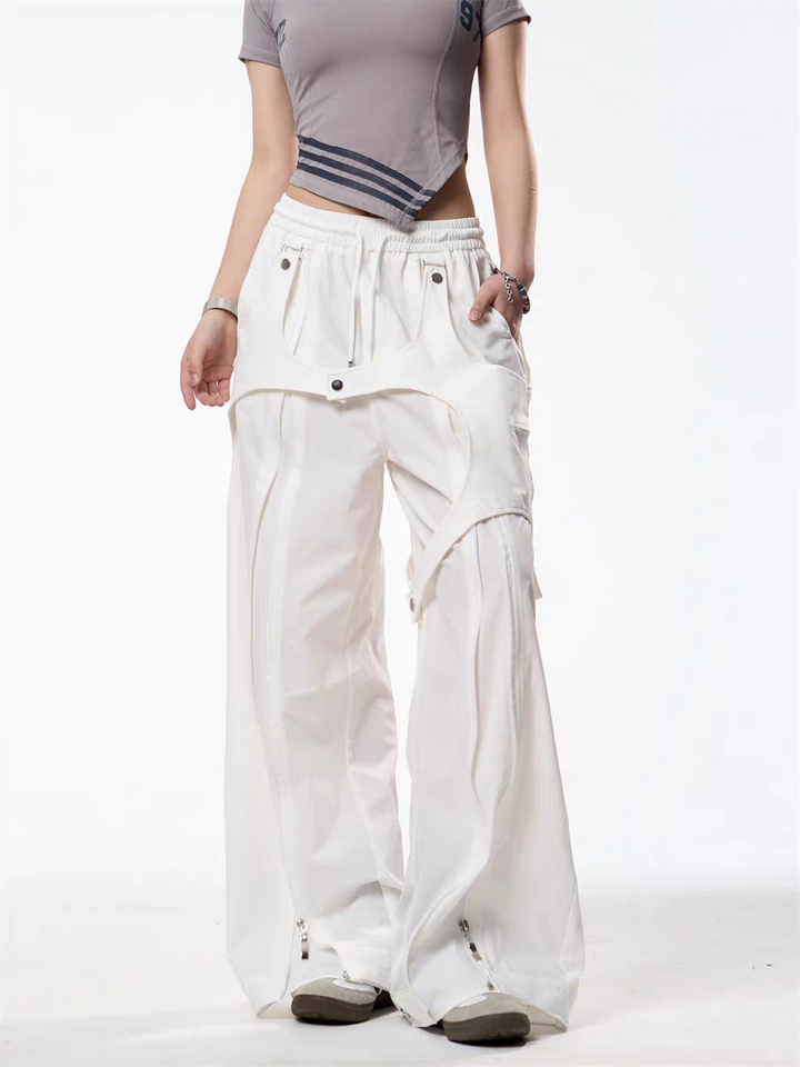 GKIKZ GHOST MODE HARNESS LOOSE PANTS