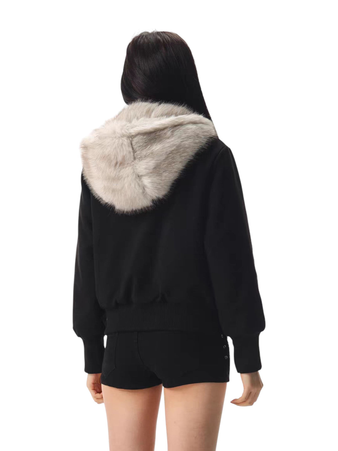 GKIKZ FROSTBITE LUXE FAUX FUR BOMBER
