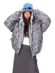 [BOGO DEAL] GKIKZ STORMFADE OVERSIZED FUR HOOD JACKET