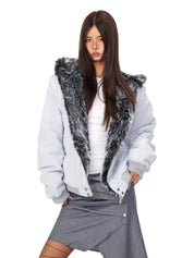 Wintercloud Faux Fur-Lined Hooded Jacket