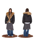 Elemental Furstorm™ Cotton Faux Fur Hooded Jacket