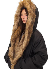 [BOGO DEAL] GKIKZ ELEMENTAL FURSTORM™ COTTON FAUX FUR HOODED JACKET