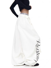 GKIKZ RONTENG INFERNO WIDE-LEG PANTS