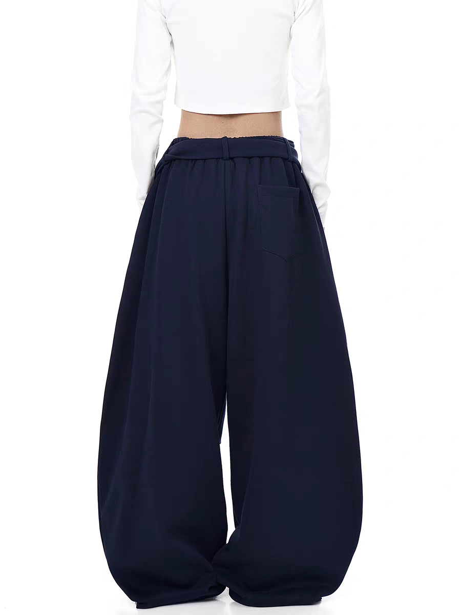 GKIKZ RONTENG INFERNO WIDE-LEG PANTS
