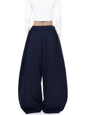 GKIKZ RONTENG INFERNO WIDE-LEG PANTS