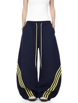 Triplane Wide-Leg Track Pants